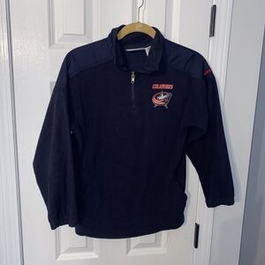 Reebok NHL Columbus Blue Jackets Face Off Collection Fleece Kids M 10/12